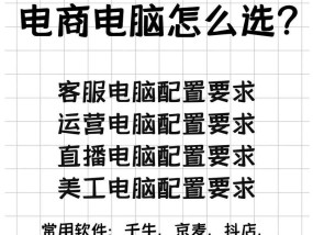 现在选电脑配置的视频教程在哪里？
