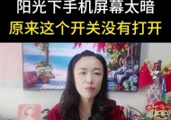 手机亮度暗无法看清屏幕怎么办？