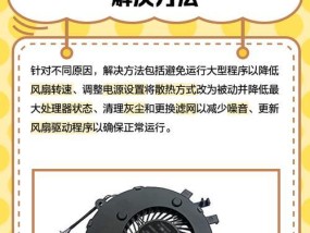 电脑风扇噪音大怎么办？有效解决方法是什么？