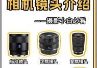 相机的默认镜头通常是什么？它们的特点是什么？
