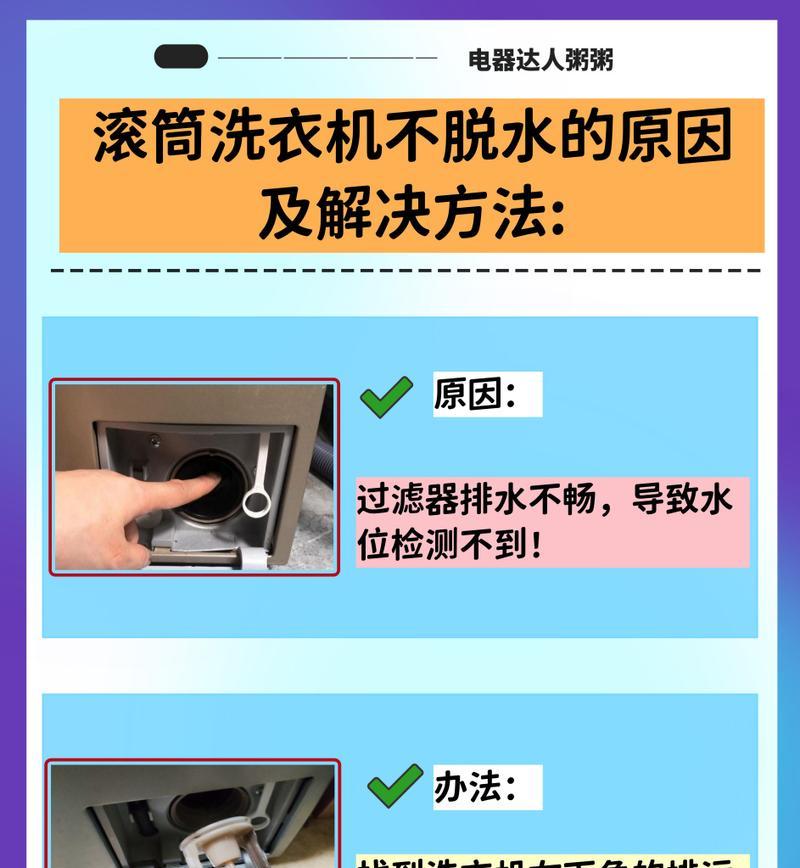 解决以史密斯滚筒洗衣机显示E09故障的方法（排查故障原因）  第1张