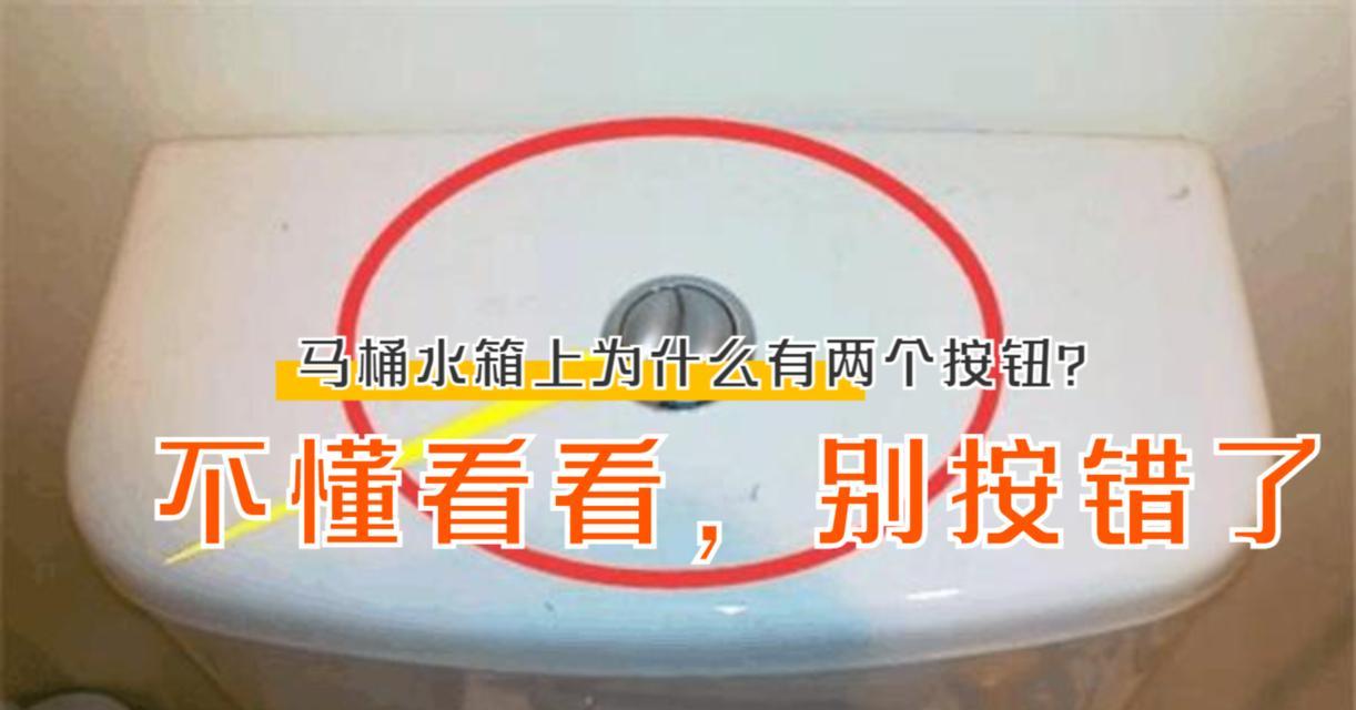 为什么马桶水箱有两个按钮（节水与使用便利的平衡）  第2张