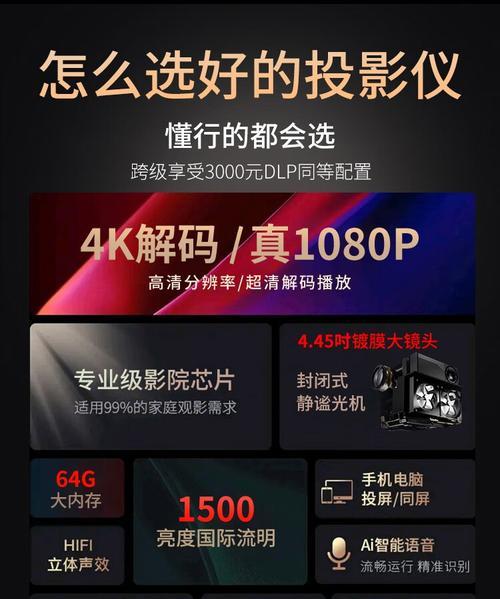 露营卧室投影仪选购指南是什么？  第2张