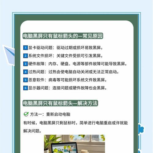 电脑开机后屏幕黑屏如何处理？  第3张